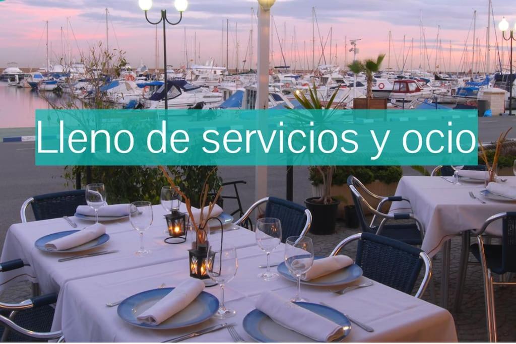 Coqueto Apartamento De Playa Con Piscina Y Terraza فالنسيا المظهر الخارجي الصورة